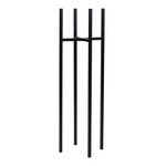 Čierny stojan na kvetináč TULLE 75 cm