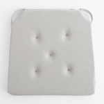 Podsedák na stoličku svetlosivý LUPPA 40x40 cm