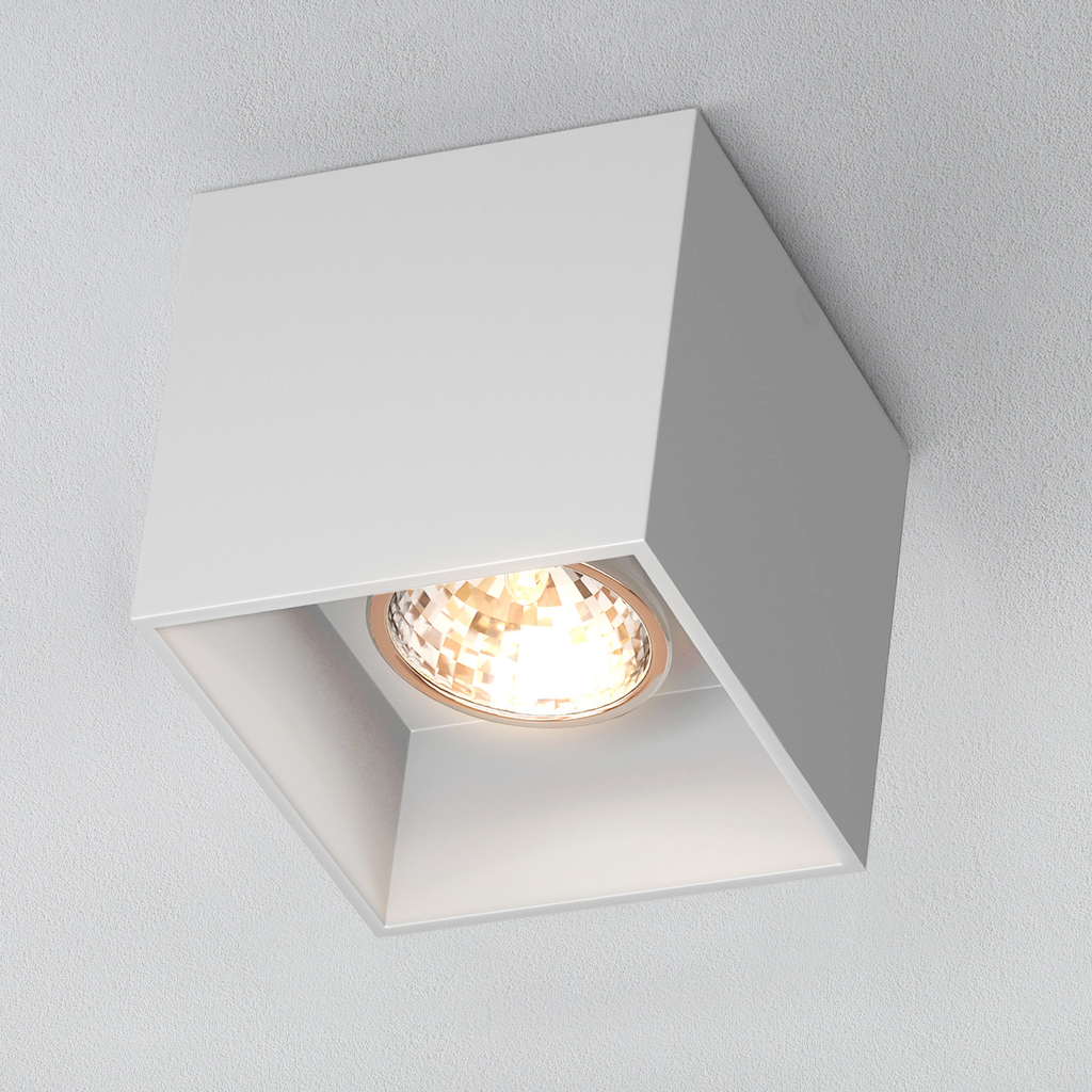 Zapustené bodové svietidlo biele COLOR SQUARE DL1