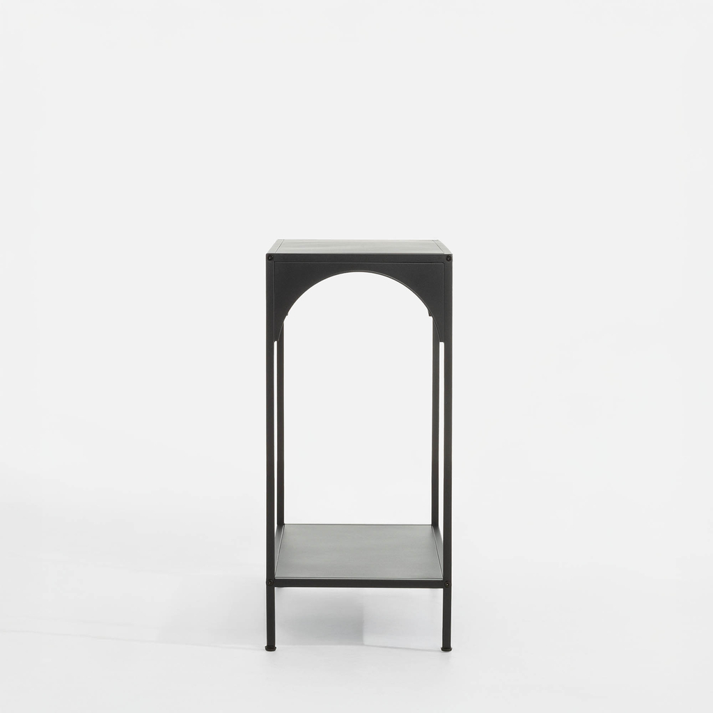 Čierna kovová konzola HOCCA