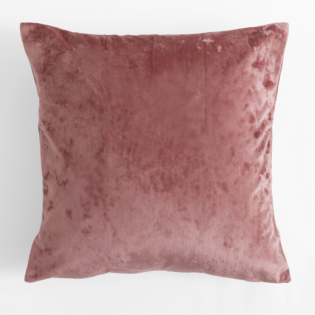 Obliečka na vankúš velúrová ružová MONACO 45 x 45 cm