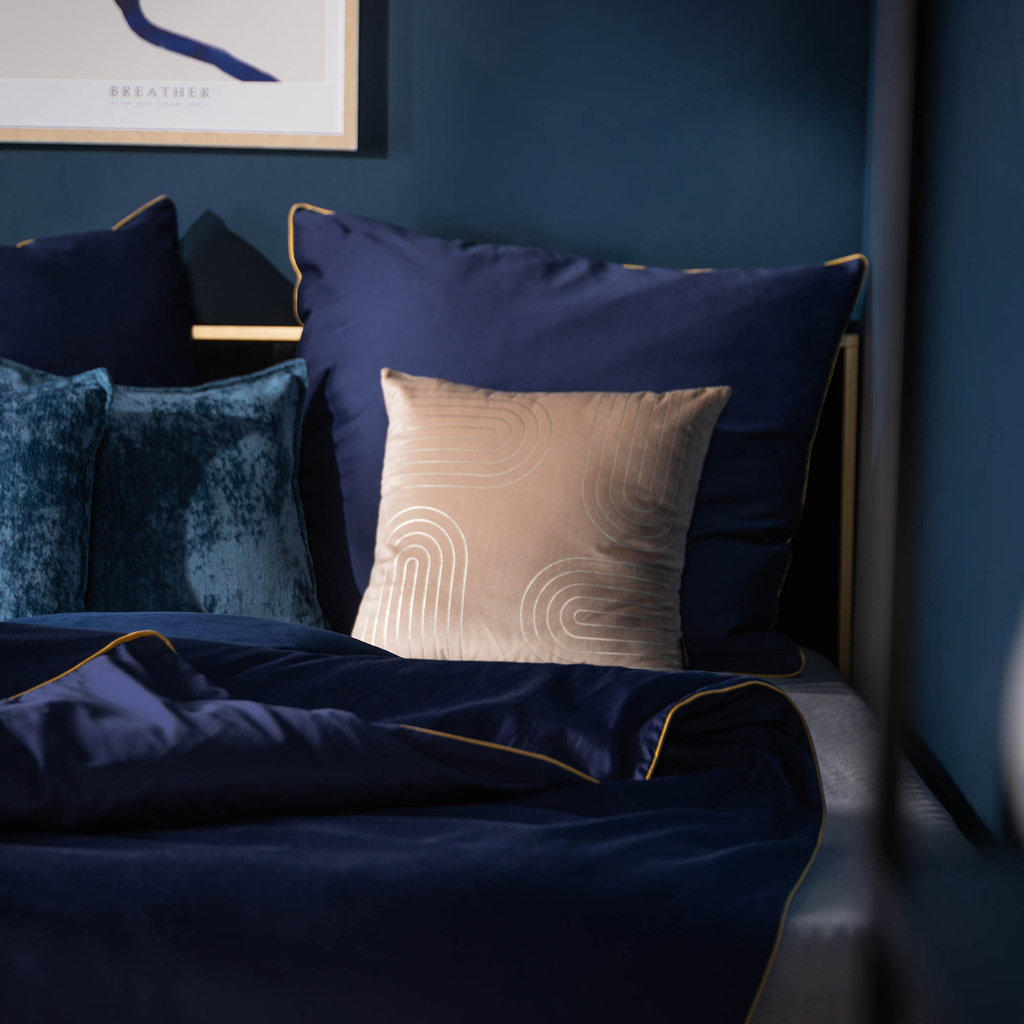 Obliečka na vankúš béžová RITZ 45 x 45 cm