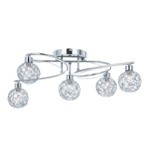 Stropná lampa NICOLA G916008-5CL