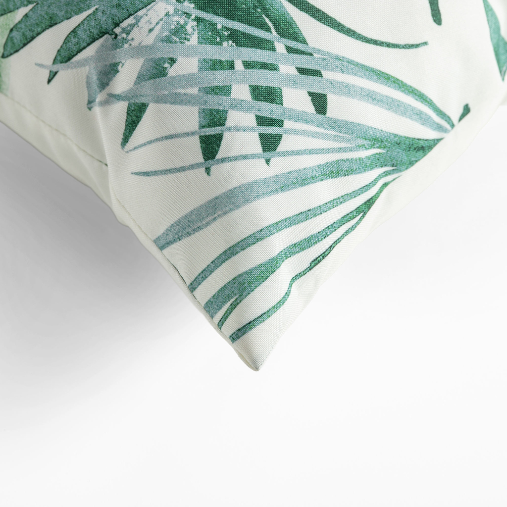 Dekoračný vankúš biely SAMBA, 45x45 cm