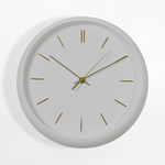 Nástenné hodiny biele 30,5 cm