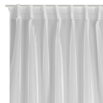 Záclona do obývačky biela SIMONE 140x300 cm