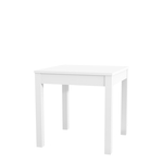 Štvorcový stôl ARIES biely