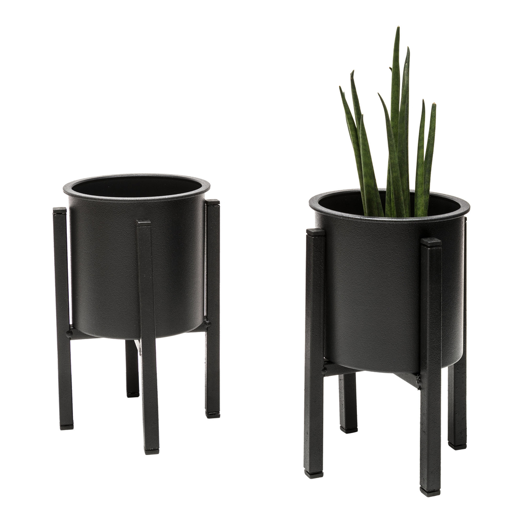 Sada 2 dekoratívnych obalov na 17 cm stojanoch