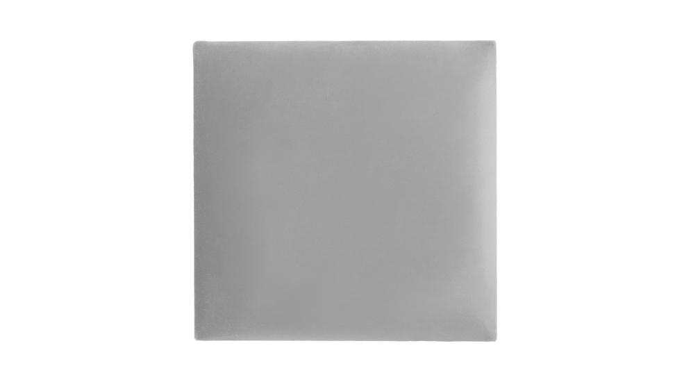 Čalúnený panel FIBI ŠTVOREC 20x20, platinový
