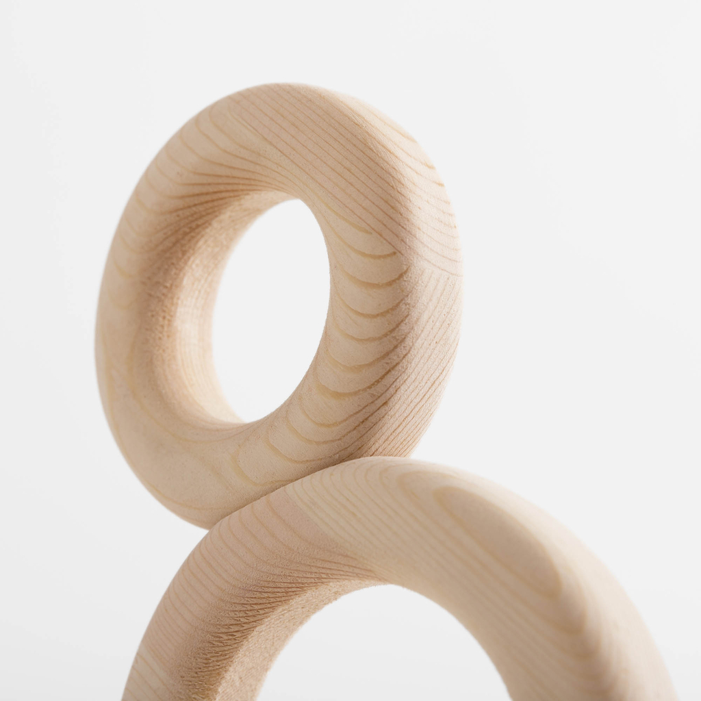 Dekoratívna drevená figúrka 34 cm