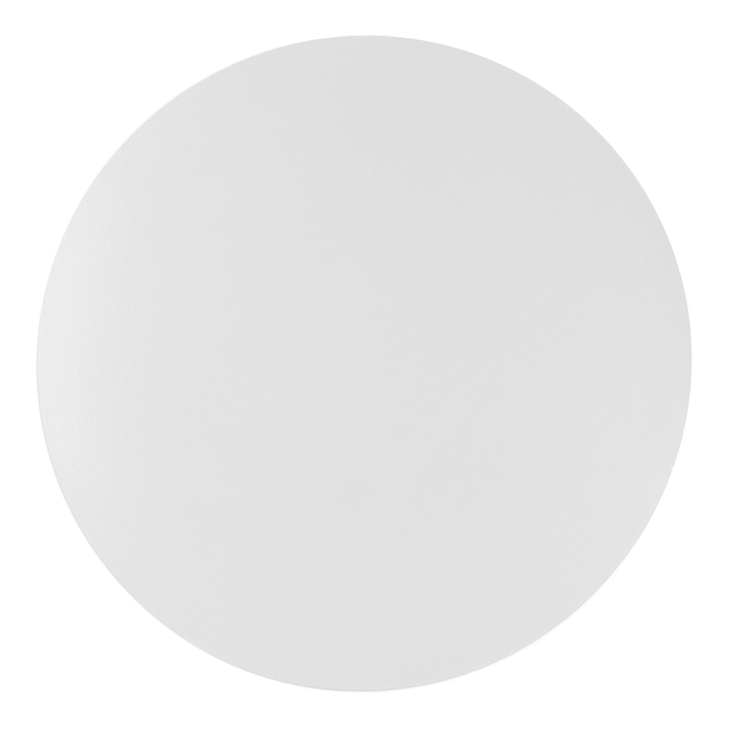 Nástenné svietidlo minimalistické okrúhle biele LUNA NEW 40 cm