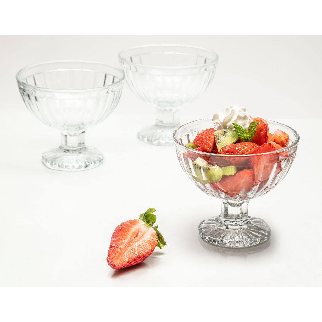 Pohár na zmrzlinu, sada 3 ks