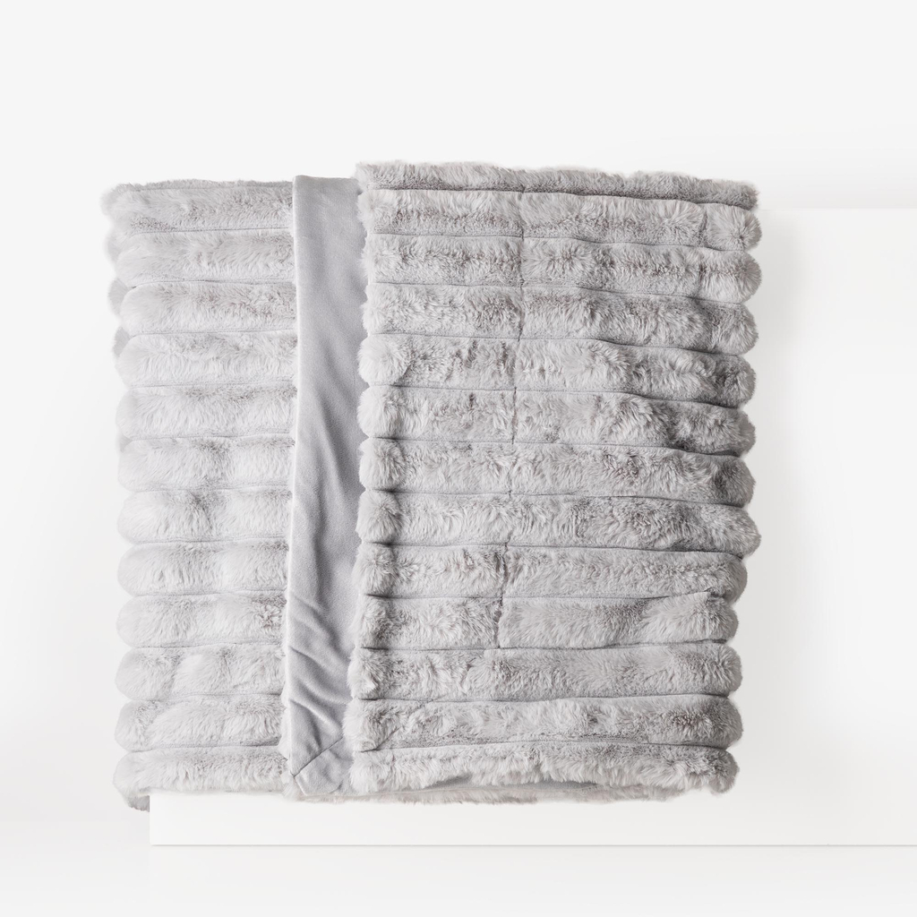 Svetlosivá deka CORDOVA 150x200 cm