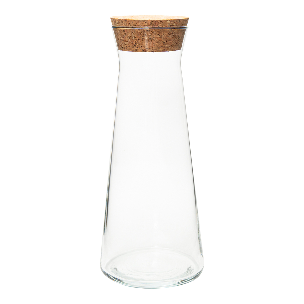 Sklenená karafa s korkom EMMA 1L