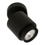 Závesné bodové svietidlo čierne SCOPY1