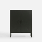 Kovová komoda čierna BLISFUL