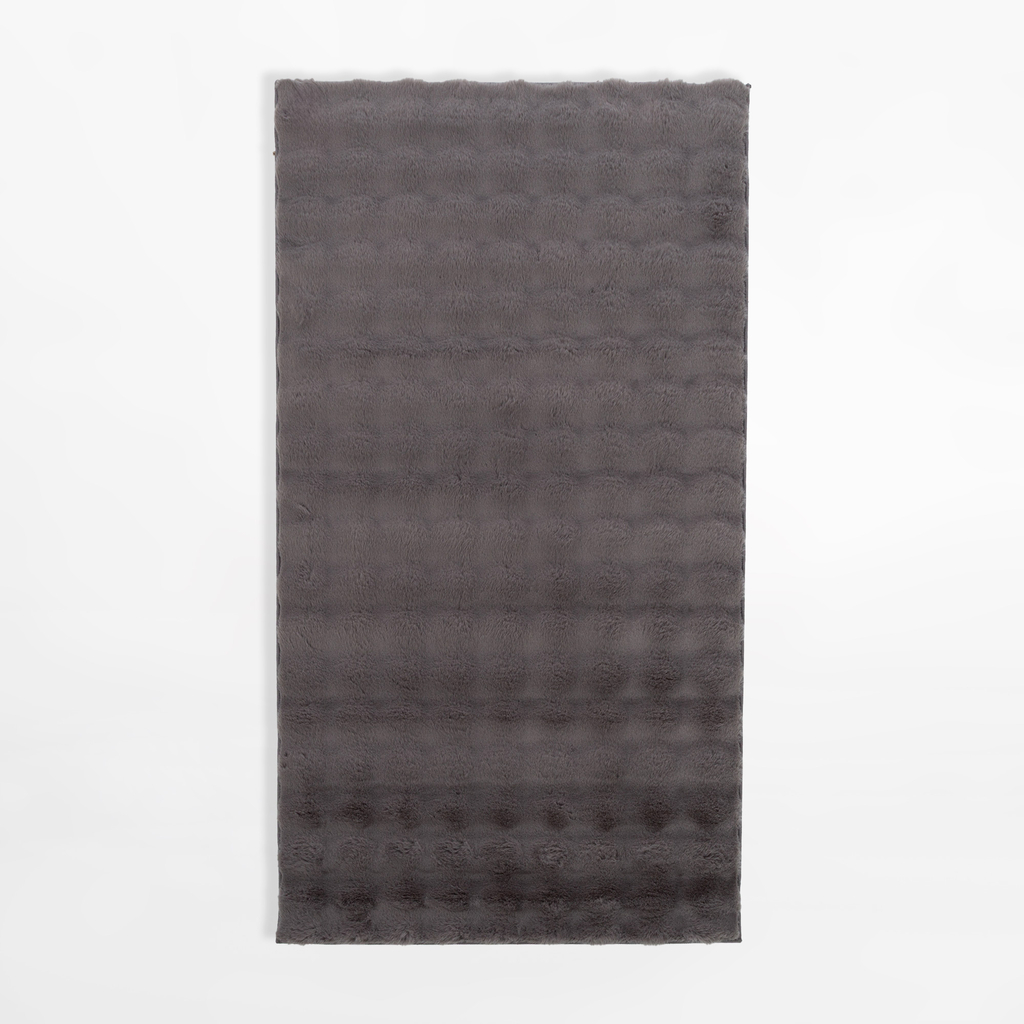 Moderný koberec MODESTO, sivý, 80x150 cm