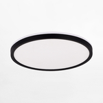 LED stropné svietidlo okhrúhle 40W čierne COLIS s diaľkovým ovládačom