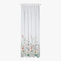 Záclona DOLLY do obývacej izby v poľných kvetoch 140x270 cm