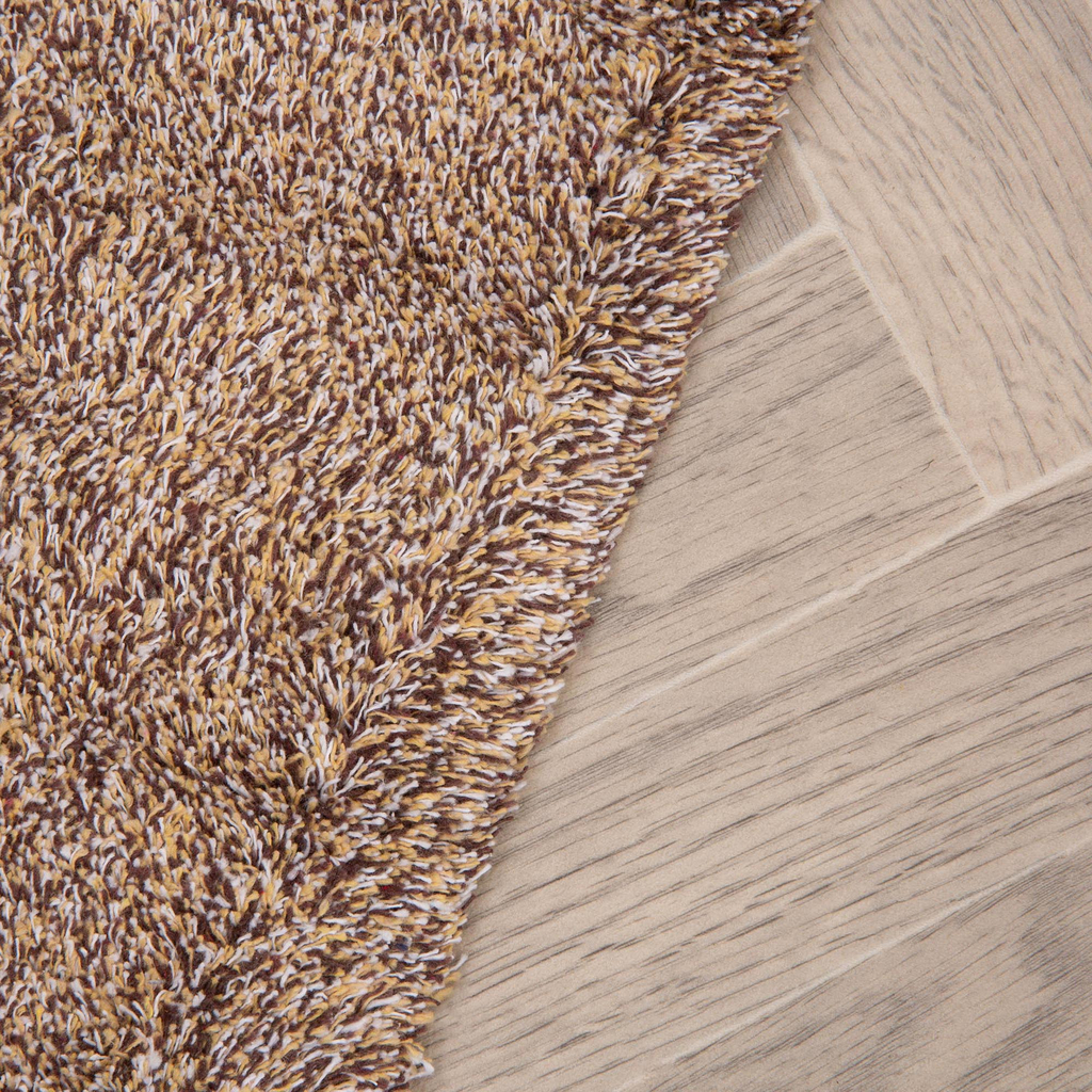 Béžová rohožka s podkladom z TPR 60x90 cm