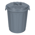 Šedý odpadkový kôš MATS 23 l