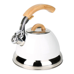 Rýchlovarná kanvica s píšťalkou čierna 2,8 l