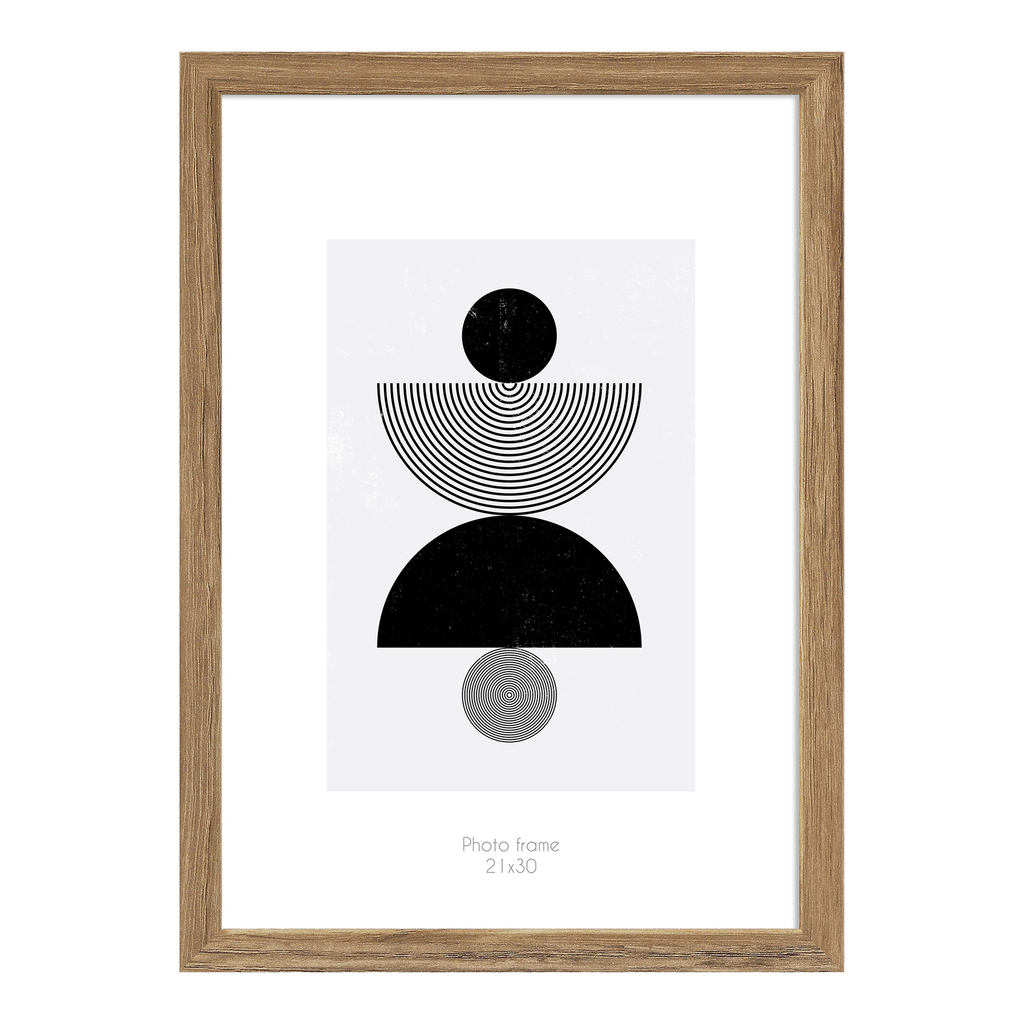 Rámik na fotografiu 21 x 30 hnedý KYOTO