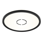 Stropná lampa LED kruh čierna FREE 29 cm