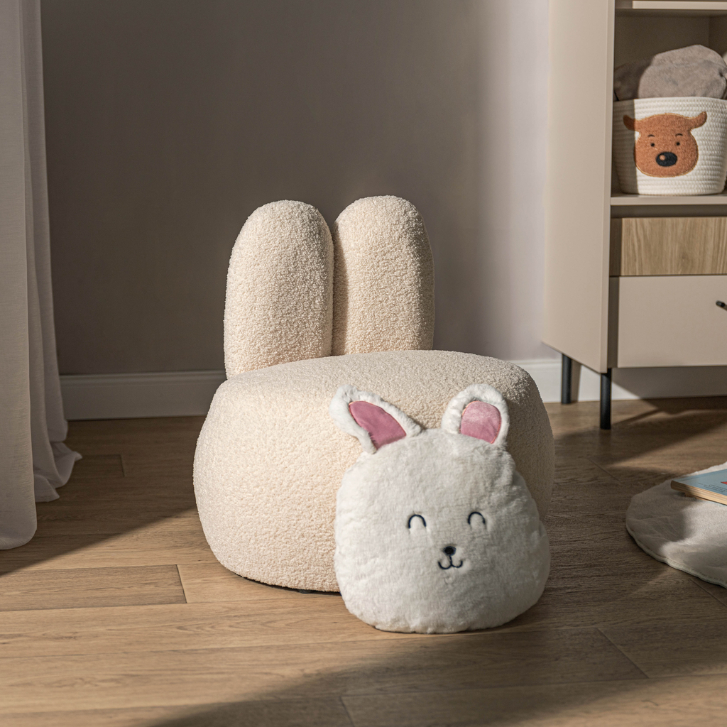 Vankúš plyšák králik MIMI 33x30 cm