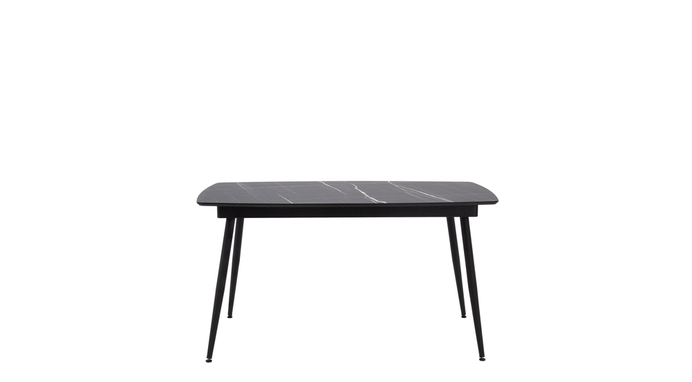 Čierny skladací stôl YENSE