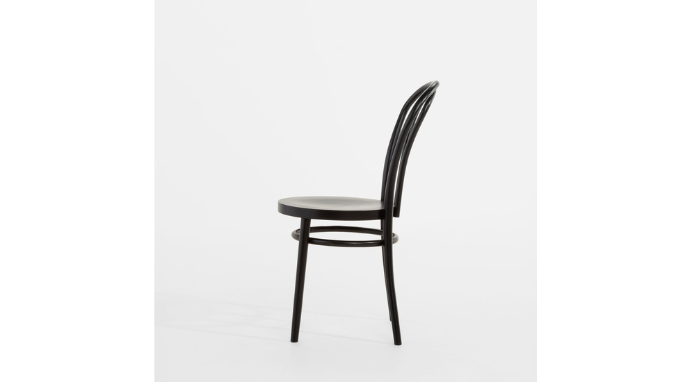 Drevená stolička CARLO čierna