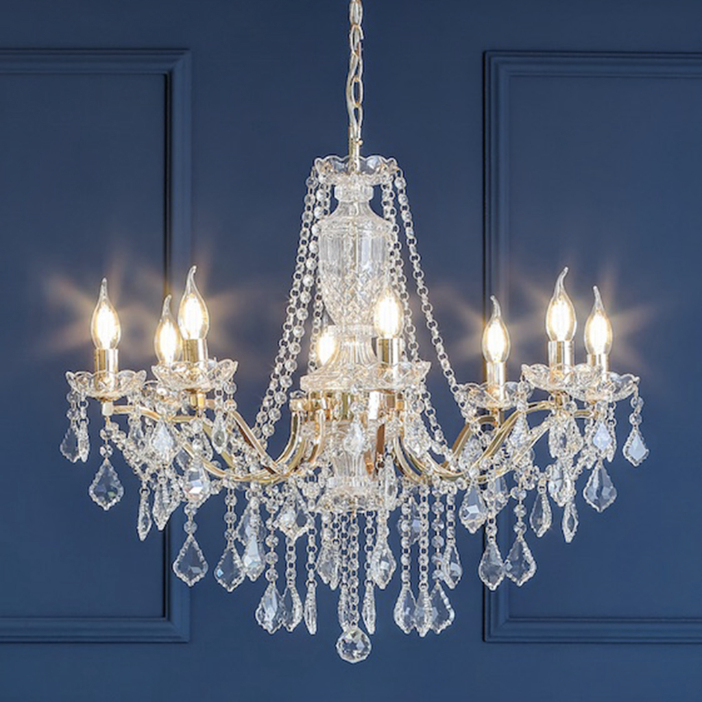 Závesný luster TURIA glamour