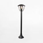 Vonkajšia stojacia lampa LANTERN čierna
