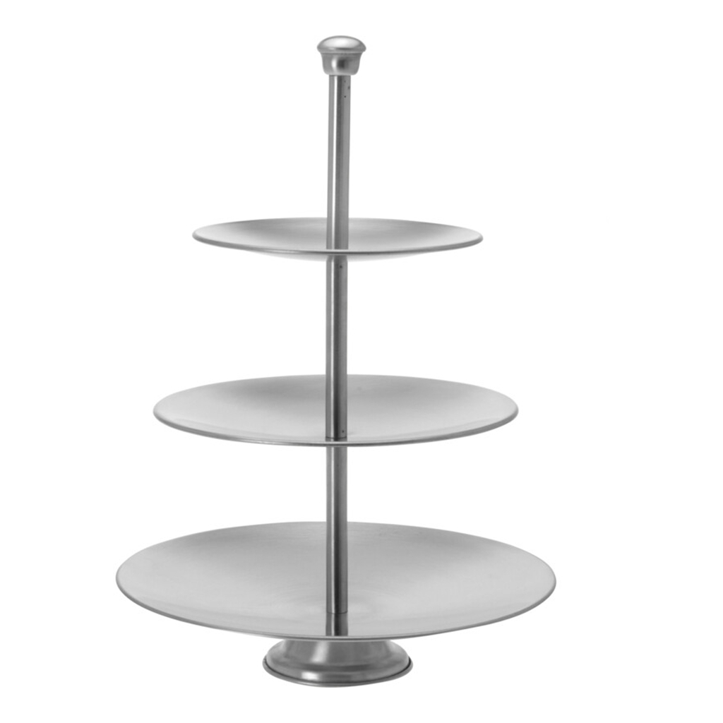 Oceľový 3-poschodový stojan 36 cm