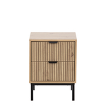 Nočný stolík SALA s ryhovaním