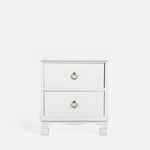 Klasický nočný stolík CLESS biely