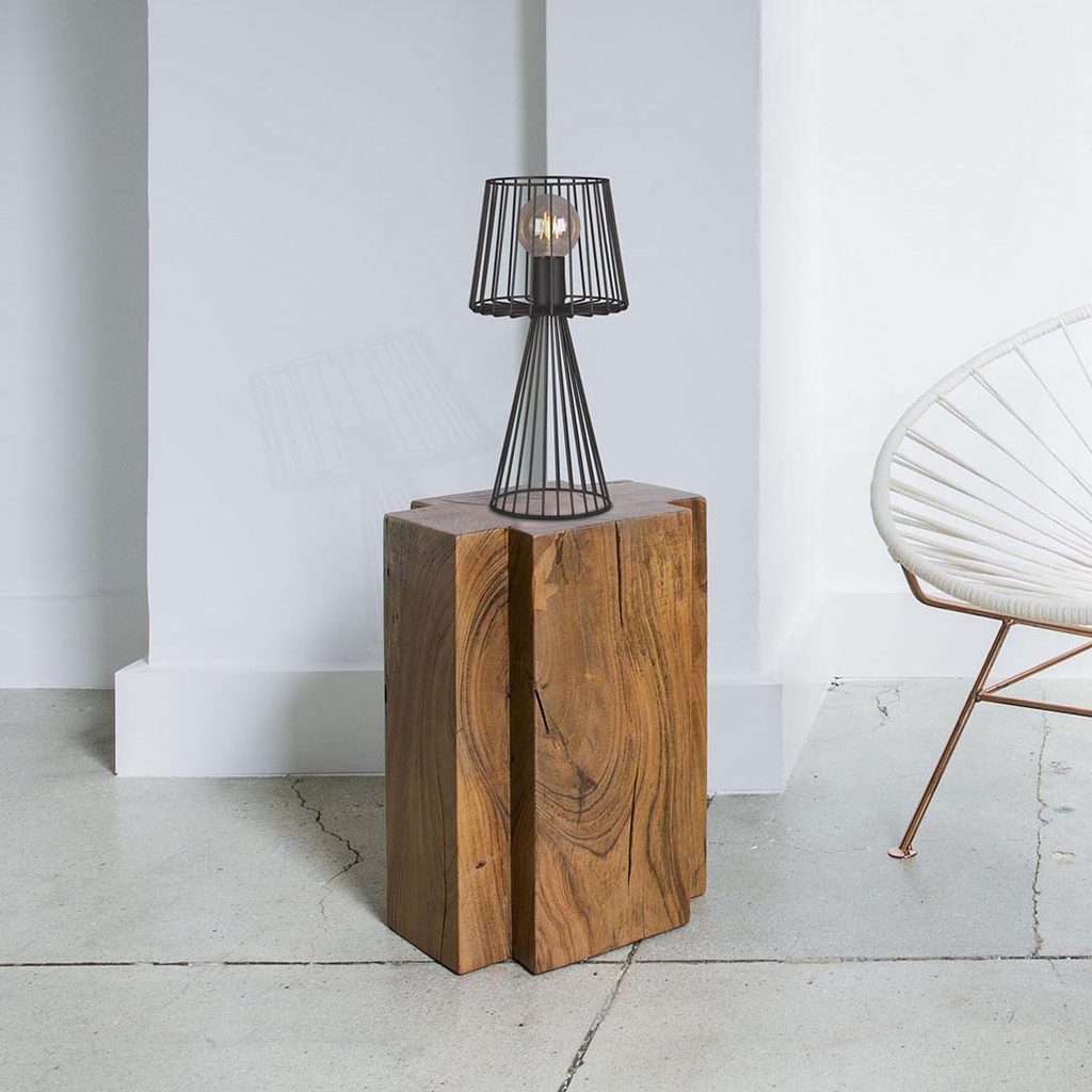 Stolná lampa SOUL BLACK čierna