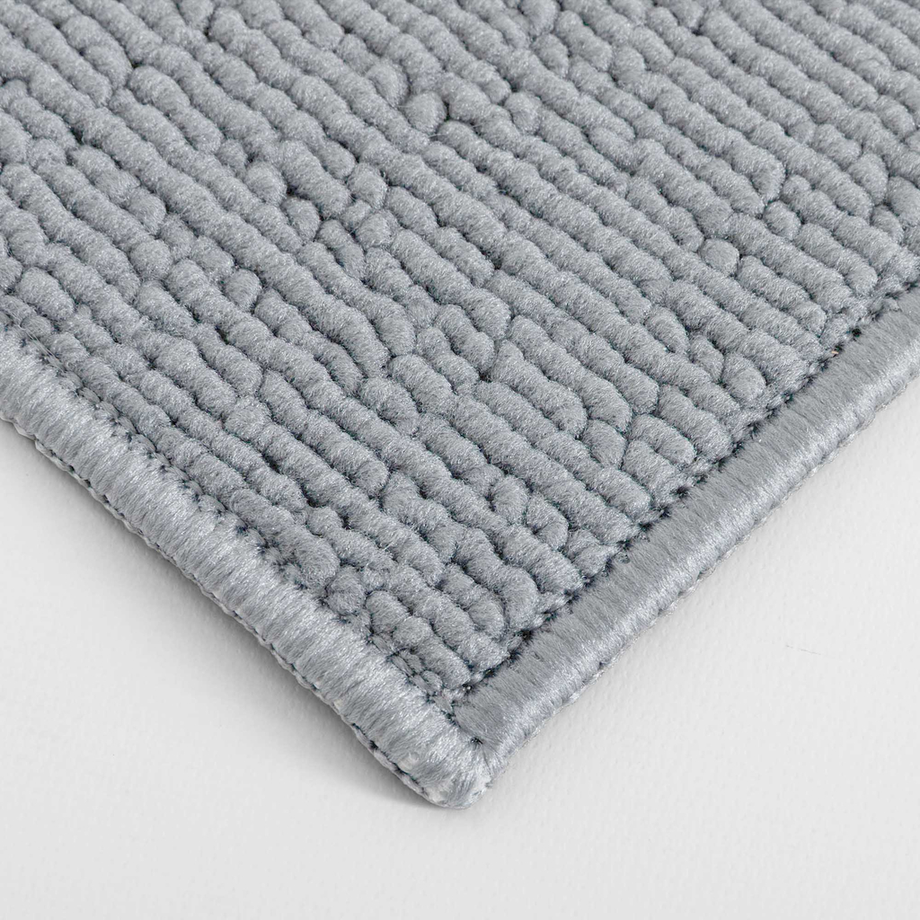 Kúpeľňová predložka BALI, sivá, 40x60 cm