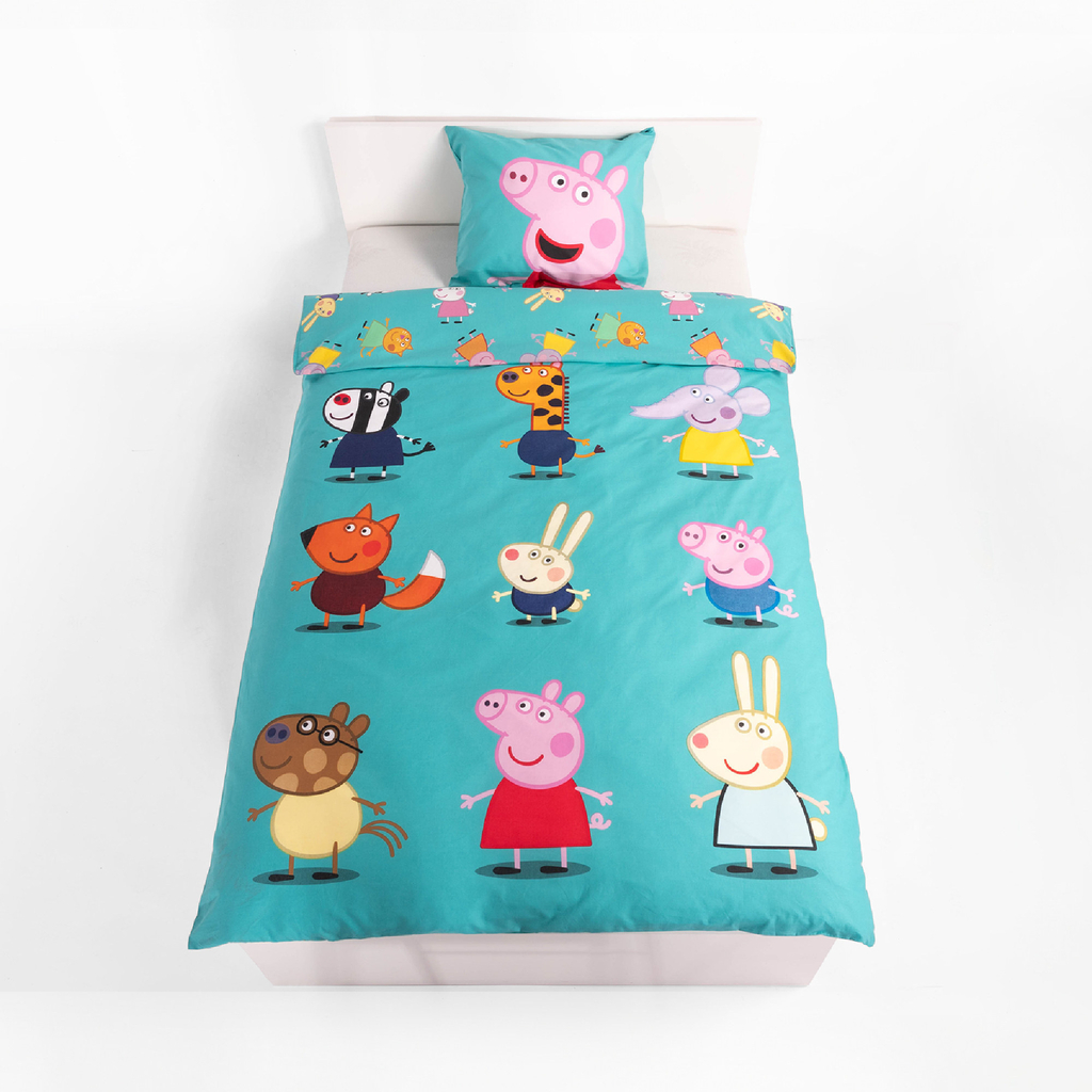 Bavlnené obliečky PEPPA PIG 140x200 cm
