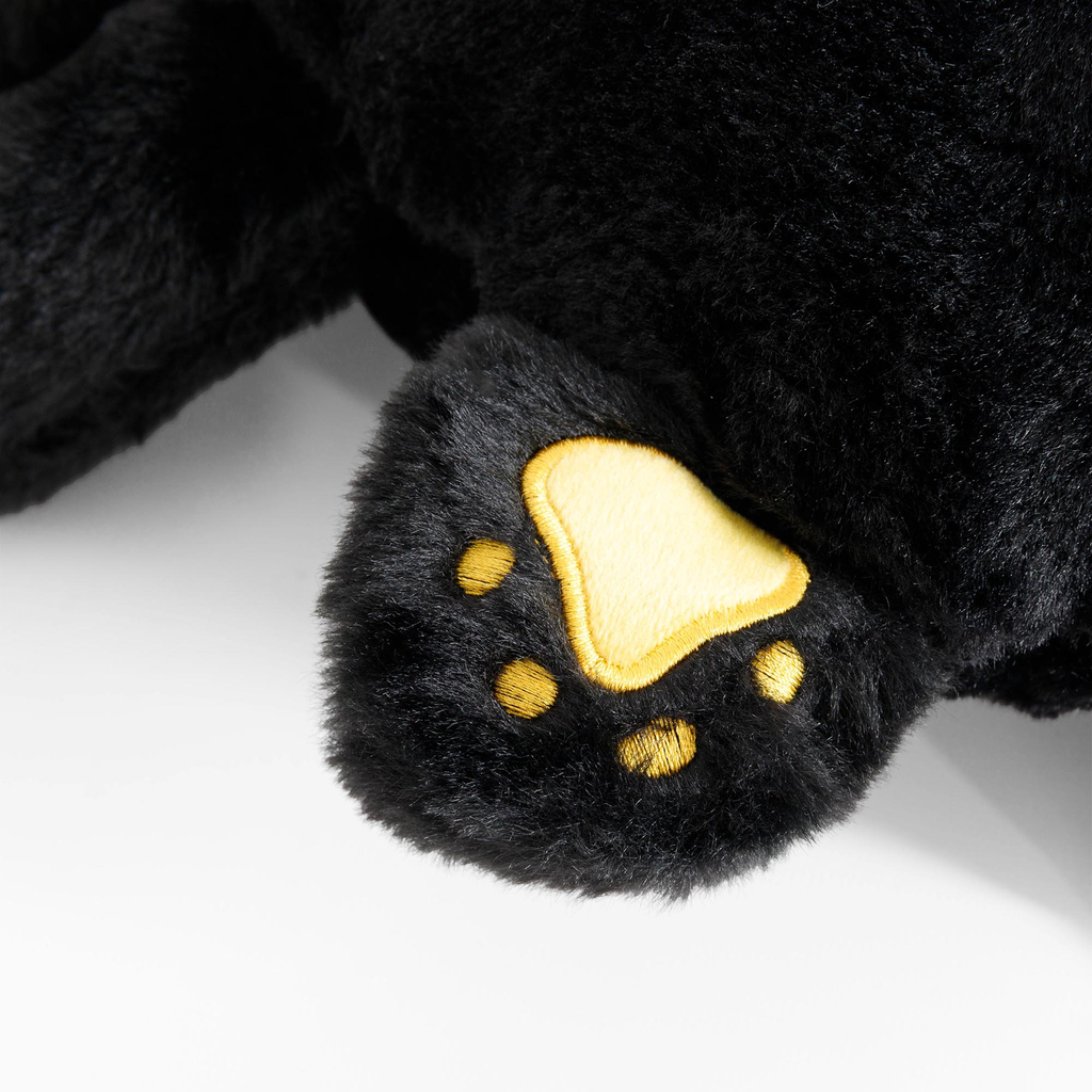 Vankúš HUGGIE čierna mačka 50x33 cm