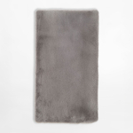 Moderný strieborný koberec RABBIT, 80x150 cm