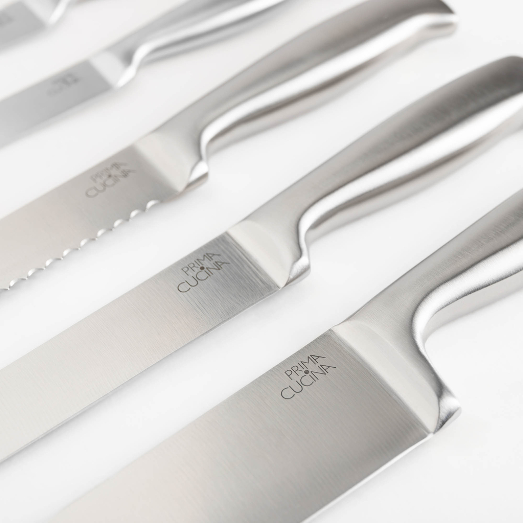 Súprava nožov v oceľovom bloku FARO 6-dielna