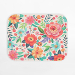 Kvetinový servírovací podnos 36,5x29 cm