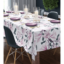 Obrus na stôl s kvetinovým motívom 140x220 cm