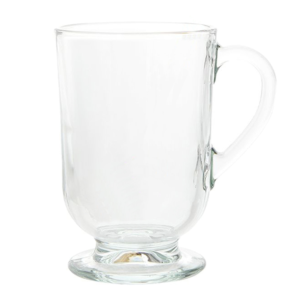 Pohár na stopke VERONA, súprava2 ks s lyžičkami 310 ml