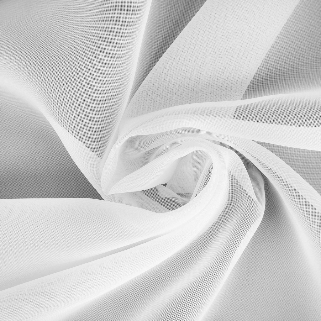 Záclona do obývačky biela SIMONE 140x300 cm