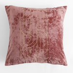 Obliečka na vankúš velúrová ružová MONACO 45 x 45 cm