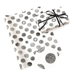 Darčekový papier čiernobiely NEUTRAL MIX 70x200 cm