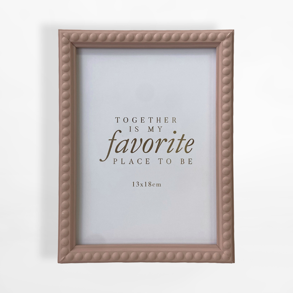 Rám na fotografie 13x18 cm ružový