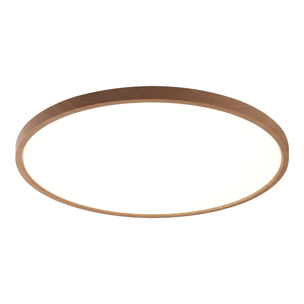 Plafón LED CCT CAMI svetlé drevo 60 cm